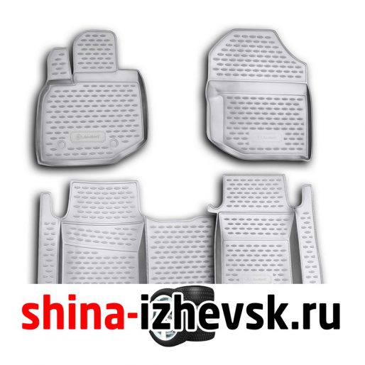 Коврик Autofamily коврики в салон для HONDA Jazz 2009- , 4 шт. ) в Ижевске